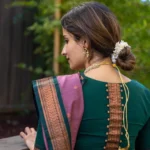 Lilac Purple Saree 1