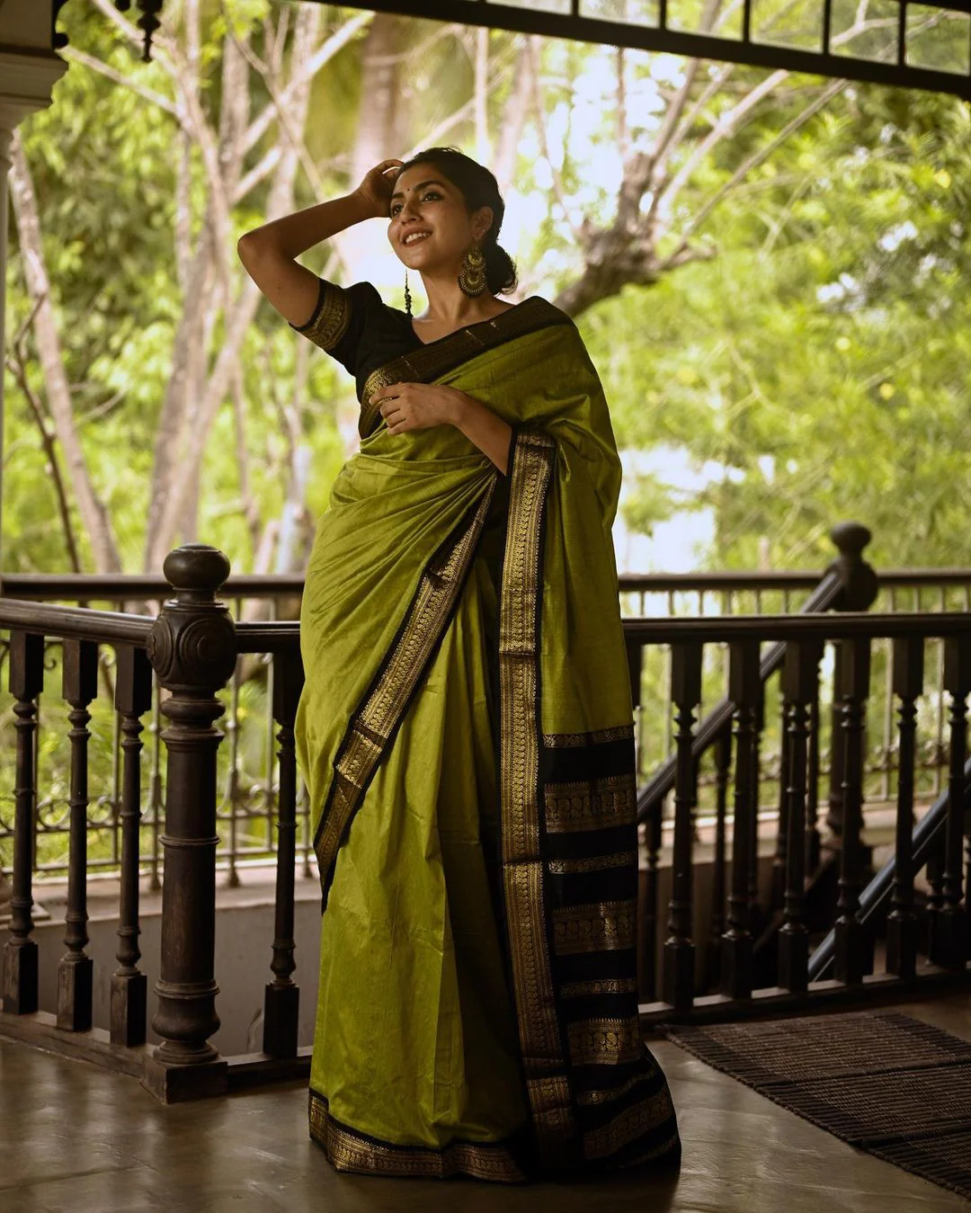 mint-green-maroon-colour-combination-pure-soft-semi-silk-saree 3